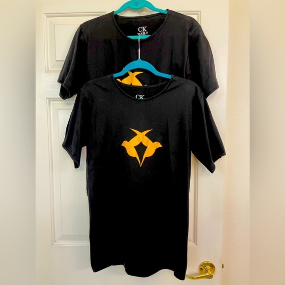 RARE “The Yellow Birds” Movie Lot of  2 Black Tshirts Military Memorabilia